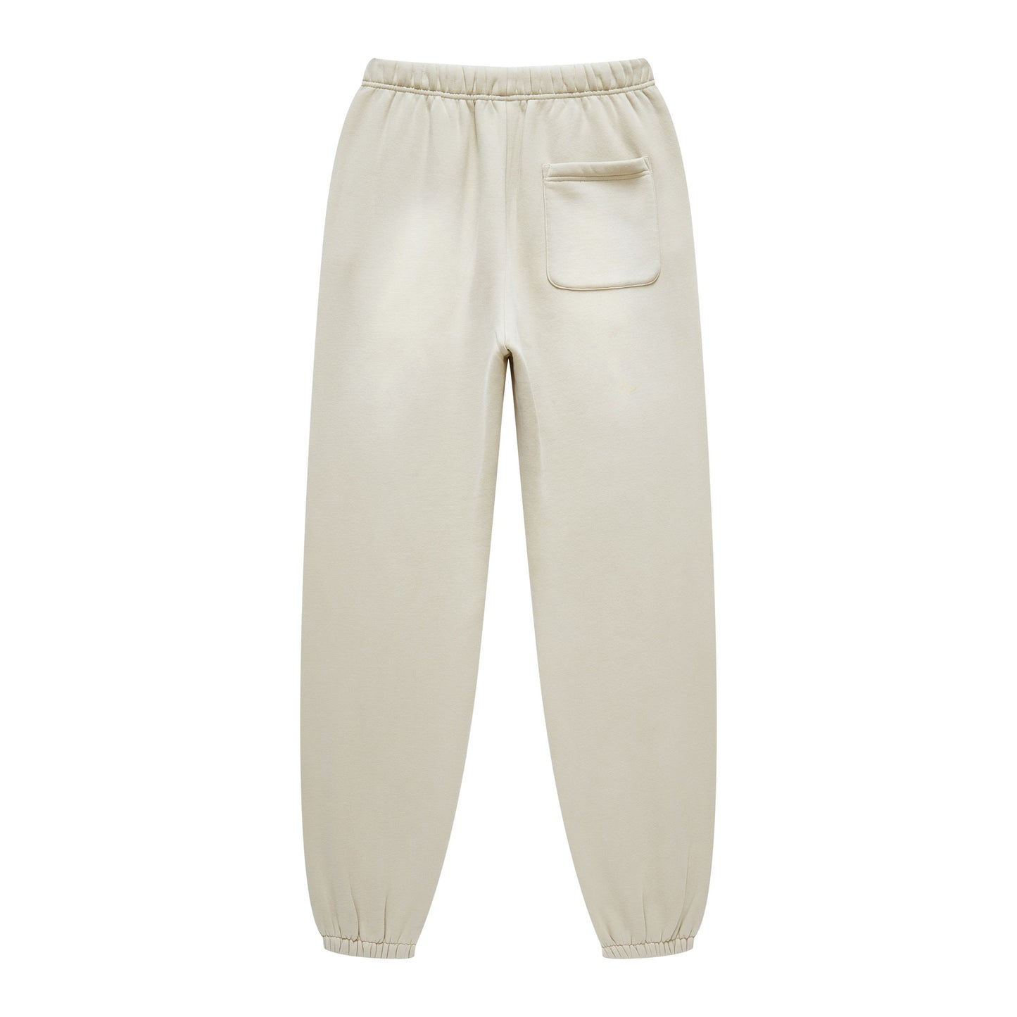 Washed Horsetail Gradient Ankle-tied Sweatpants