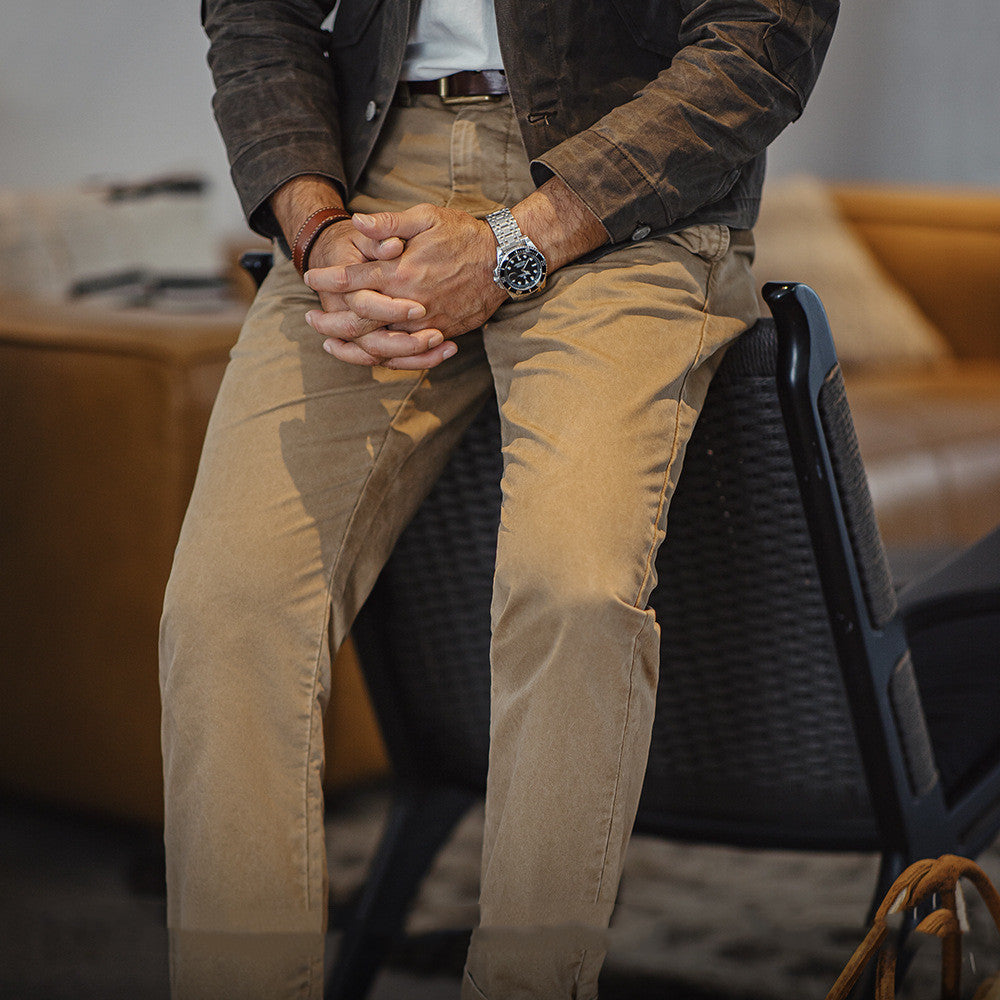 Slimming Straight Pants Men's Autumn
