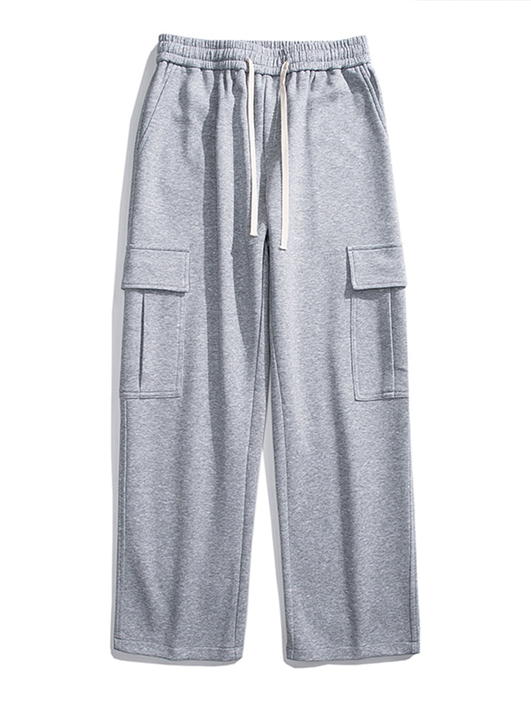 Men's Loose Sports And Leisure Workwear With Pocket Pants