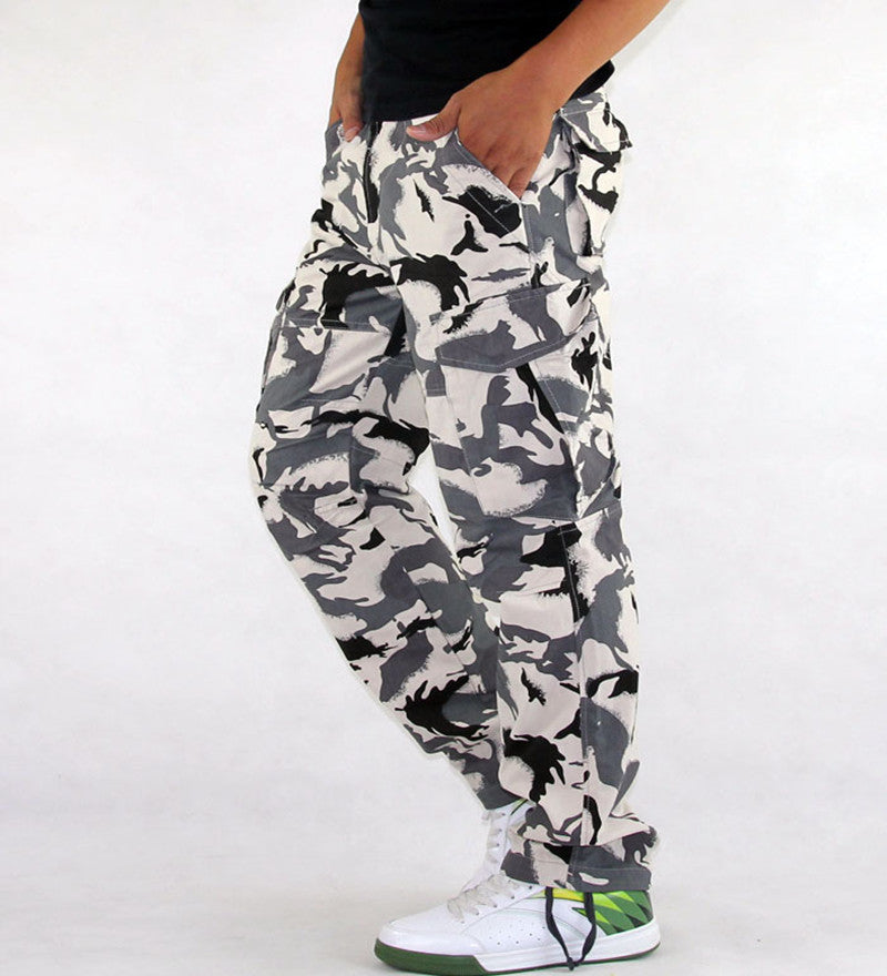 Men's Battlefield Multi-pocket Camouflage Pants Outdoor