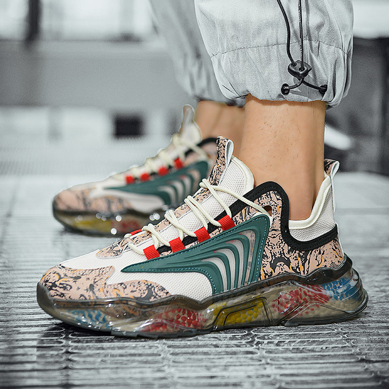 Men's Mesh Sports Hollowed Leisure Mesh Surface Shoes