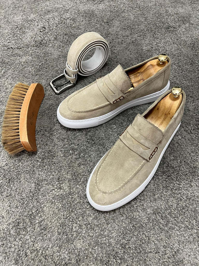 New European And American British Business Casual Slip-on Lazy Men's Loafers
