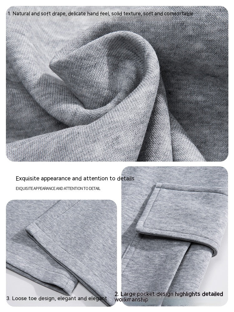 Men's Loose Sports And Leisure Workwear With Pocket Pants