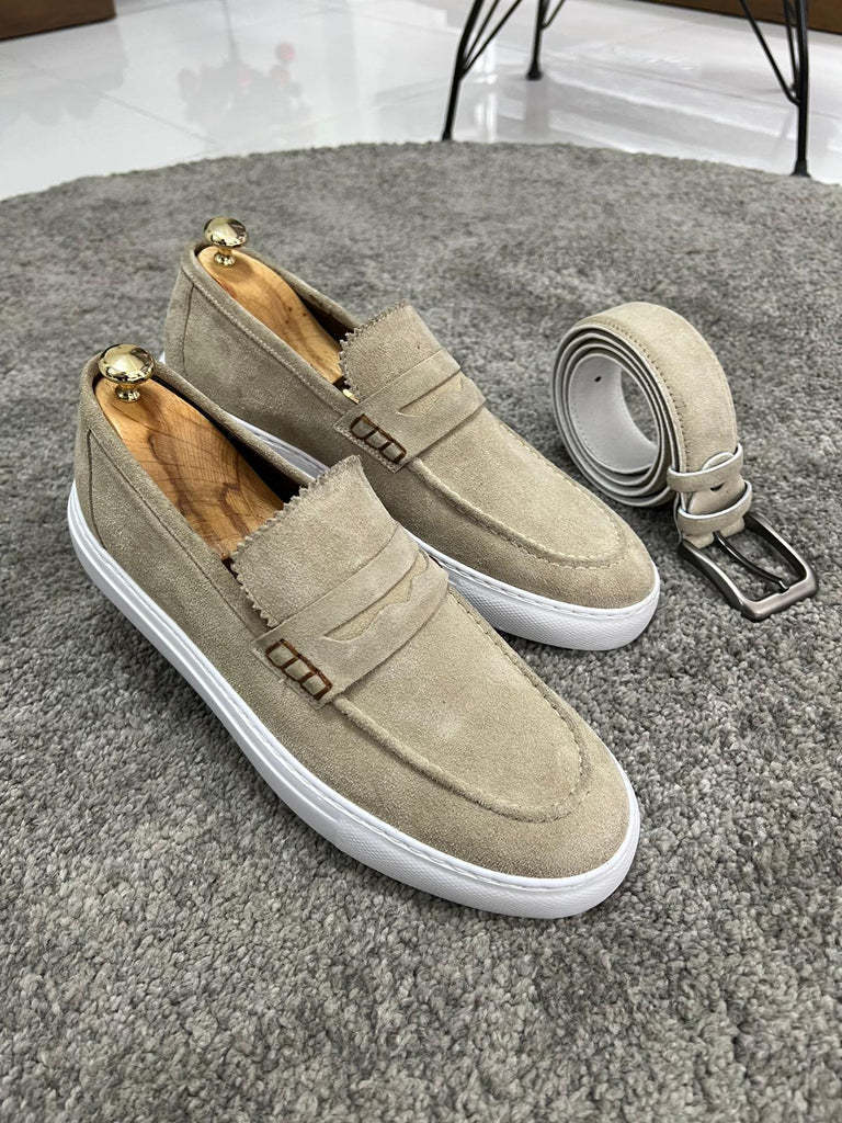 New European And American British Business Casual Slip-on Lazy Men's Loafers