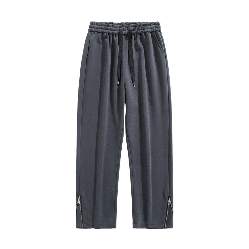 Straight Pants Men's New American-style Heavy Sweatpants