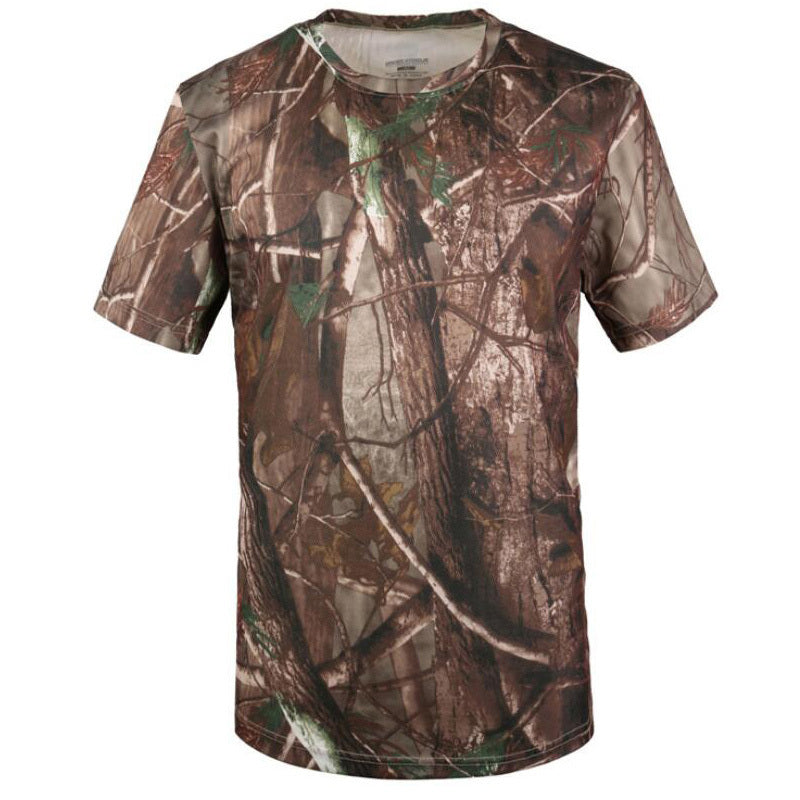 New Outdoor Men's T-shirt Short Sleeve Breathable And Fast Drying