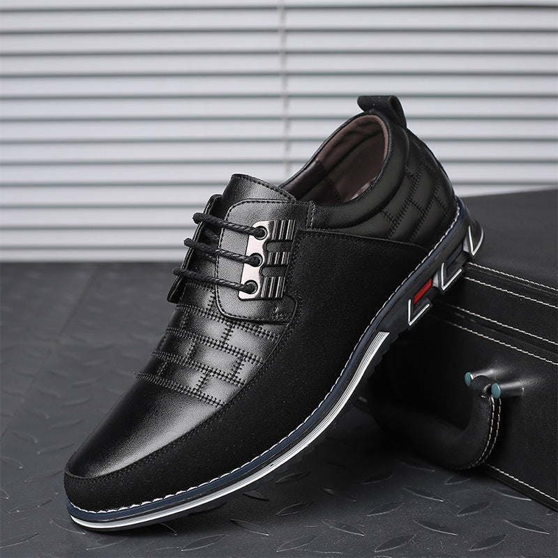 Shoes Versatile Large Size Men's Casual Leather Shoes