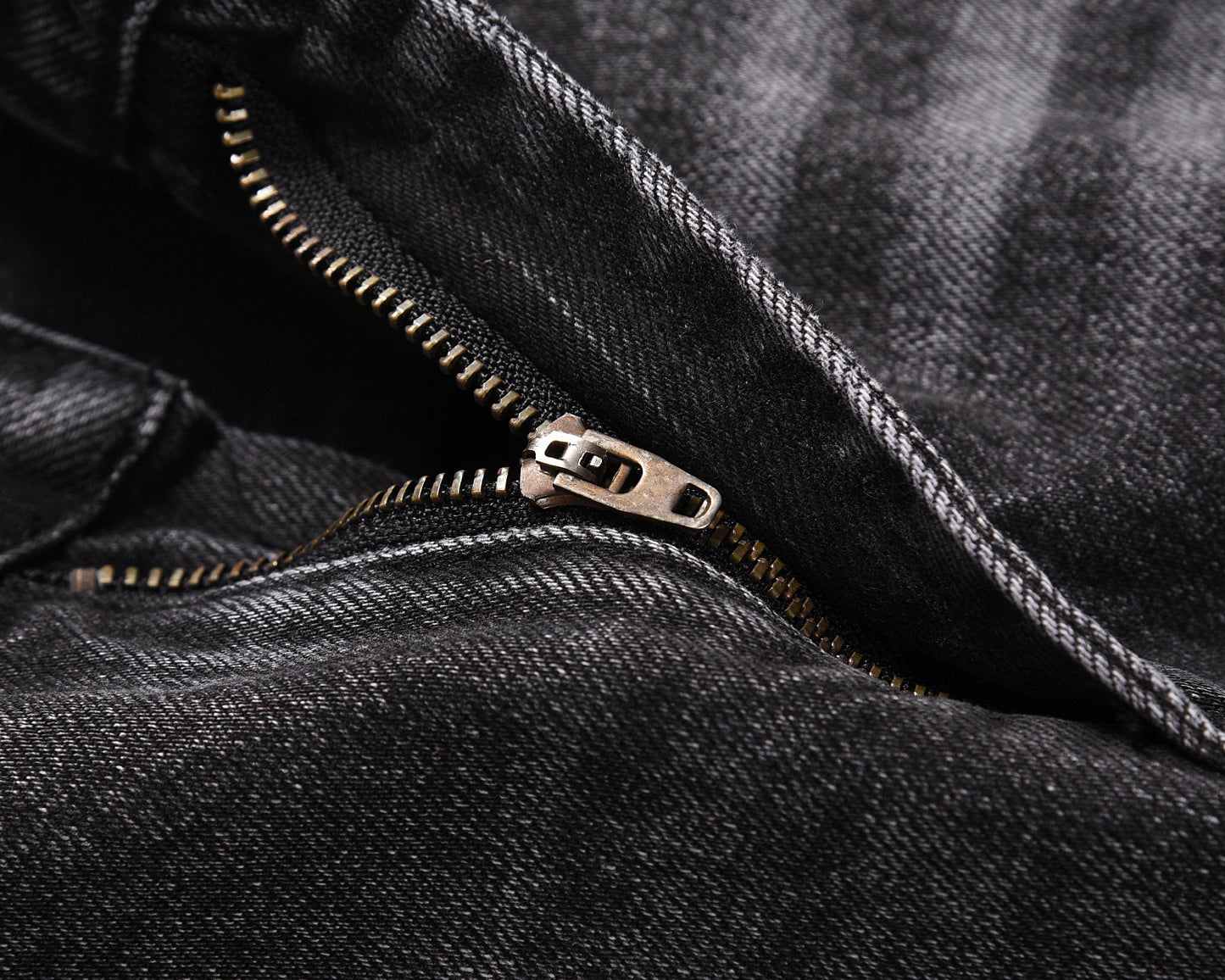 Three-dimensional Cutting Loose Baggy Ripped Cat Beard Bootleg Pants Men And Women