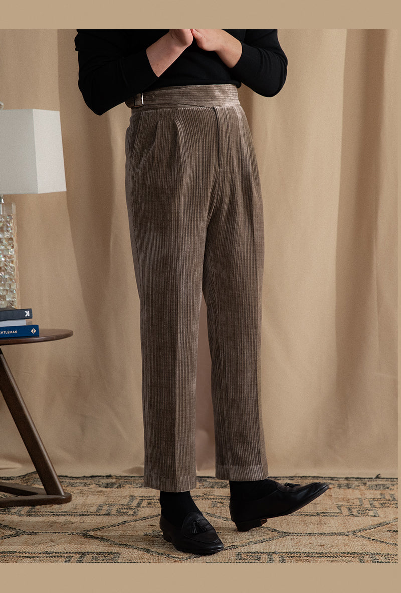 New Chenille Velvet Warm Casual Pants