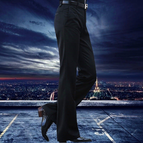 Men's Casual Business Straight Suit Pants