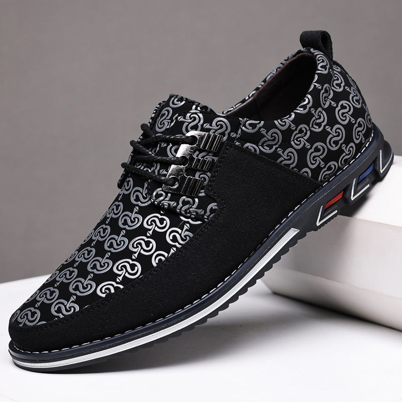 Casual Men's Shoes Trend 47 Leather Shoes Plus Size