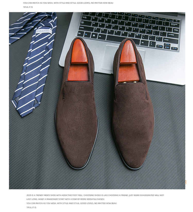 Men's Shoes British Business Fashion Leather Shoes