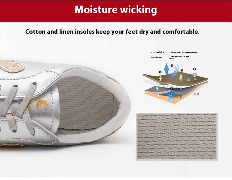 Soft Sole Top Layer Cowhide Tai Chi Shoes