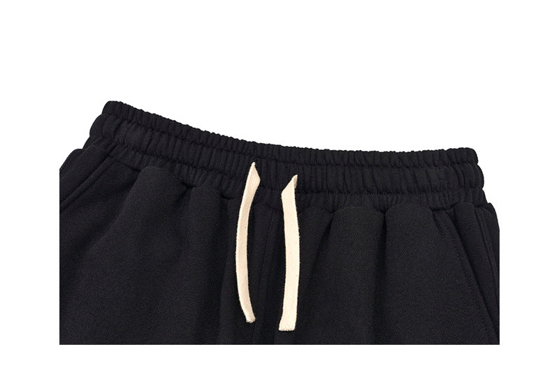 Men's Pure Cotton Terry Straight Casual Trousers