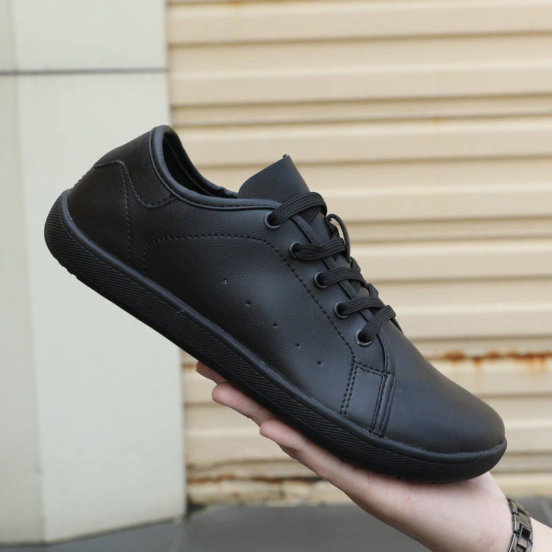 Wide Toe Shoes Leather Non-slip Breathable Outdoor Wide Last Breathable Shoes Loose And Comfortable