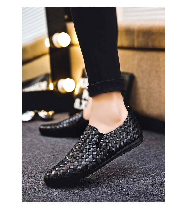 Gommino Men's Casual Slip-on Leather Shoes