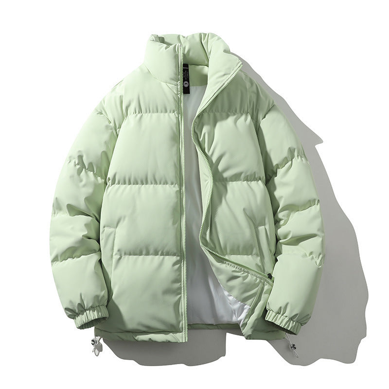 Men's Stand Collar Loose And Warm Down Coat