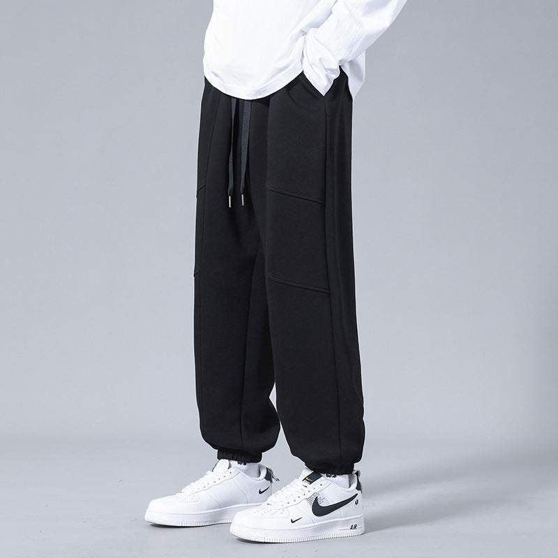 Straight Pants Men's New American-style Heavy Sweatpants