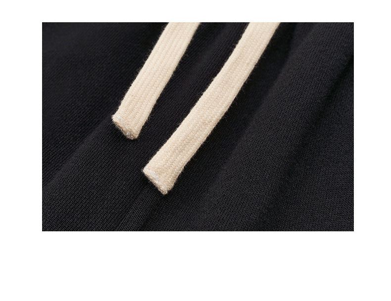 Men's Pure Cotton Terry Straight Casual Trousers