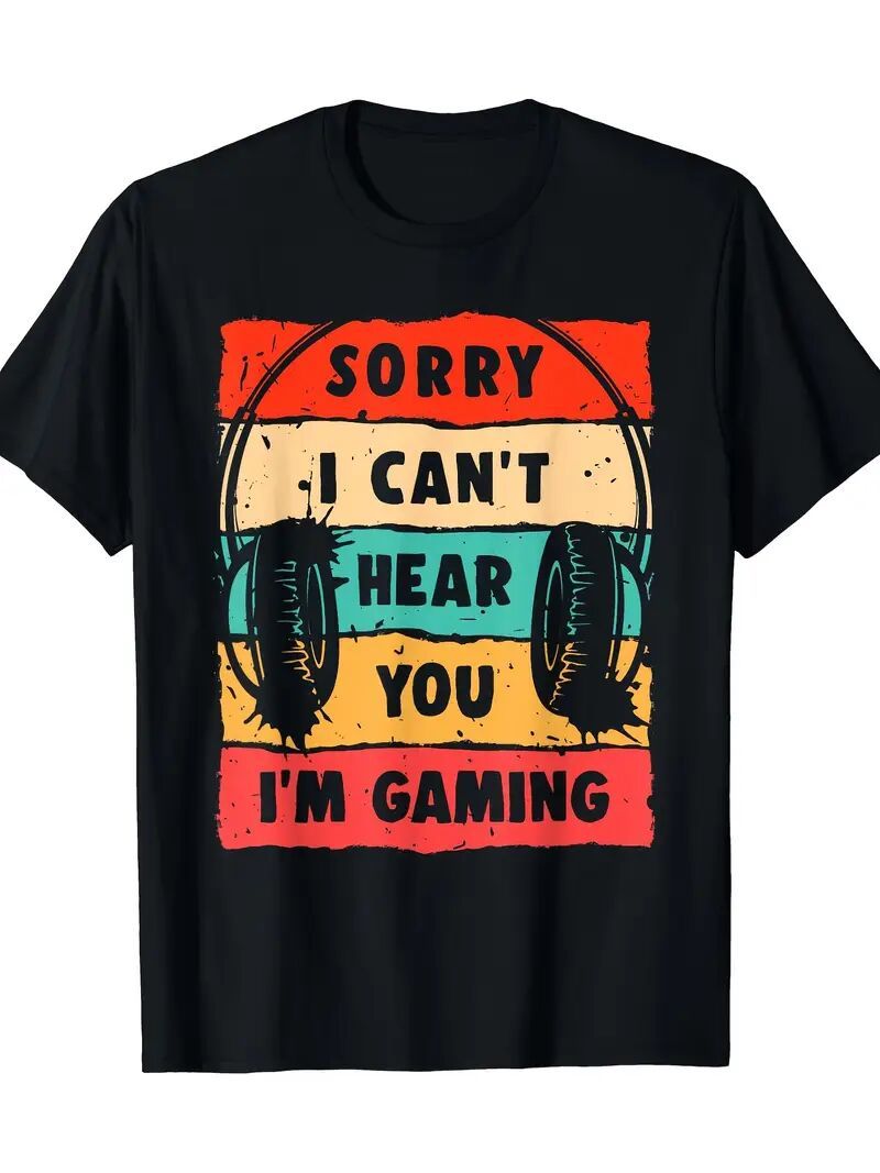 Men's Printed Short-sleeved T-shirt