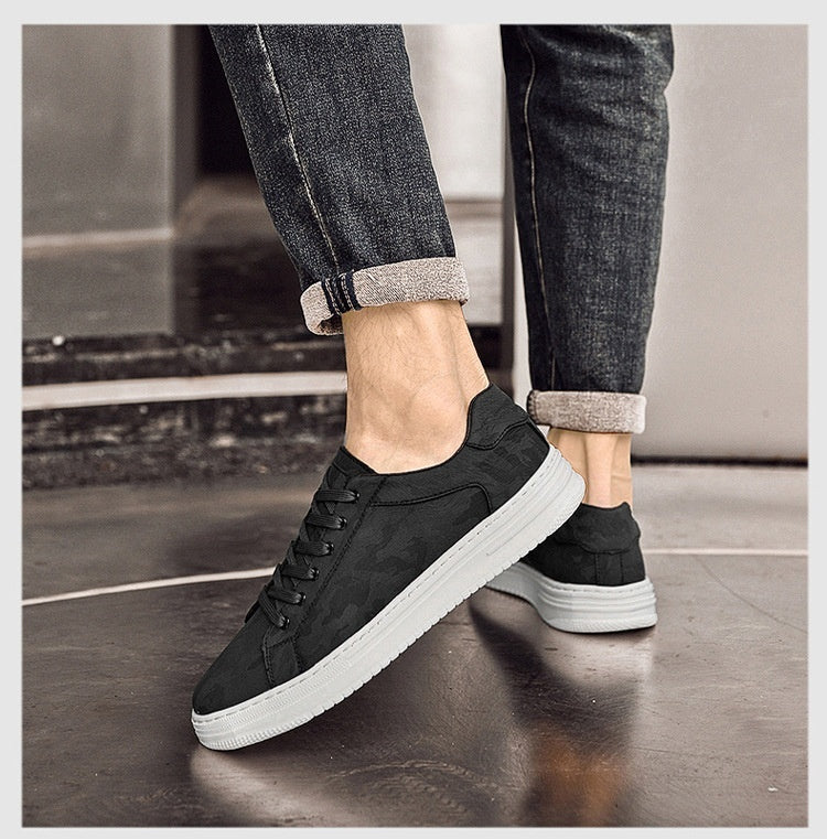 Casual Canvas Shoes Board Shoes Retro Trendy Microfiber Vamp Classic Fashion