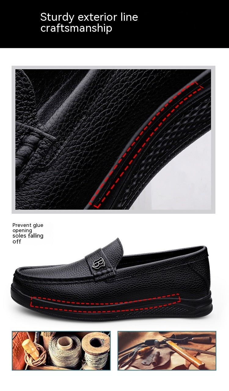 Men's Full-grain Sheepskin Casual Shoes