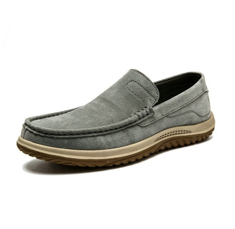 Spring And Summer Suede Gommino Men's Korean Fashion Shoes Breathable Comfortable Lazy Shoes Casual Shoes