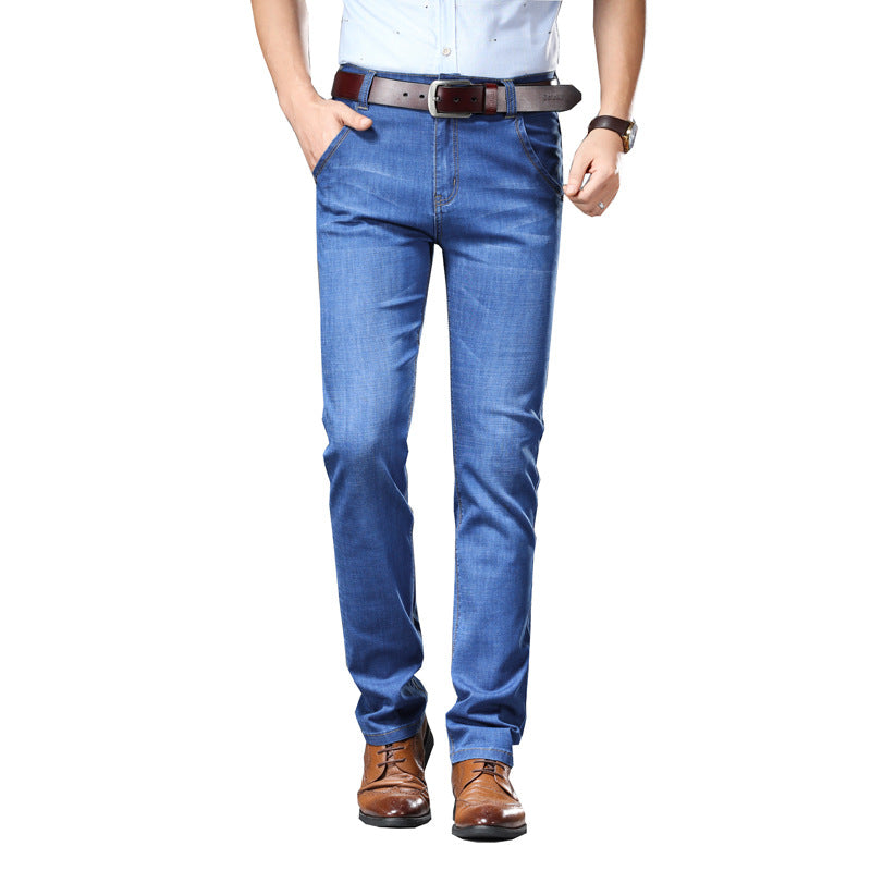 Straight Stretch Slimming Men's Clothing