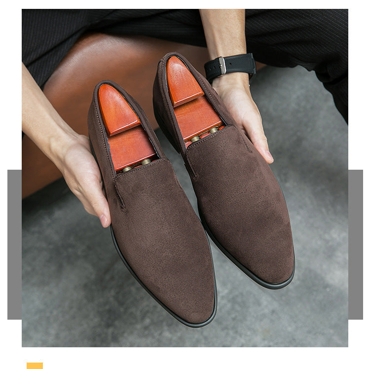 Men's Shoes British Business Fashion Leather Shoes