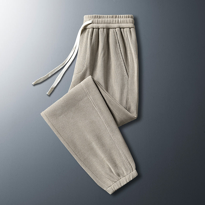 Men's Corduroy Plush Sanitary Pants