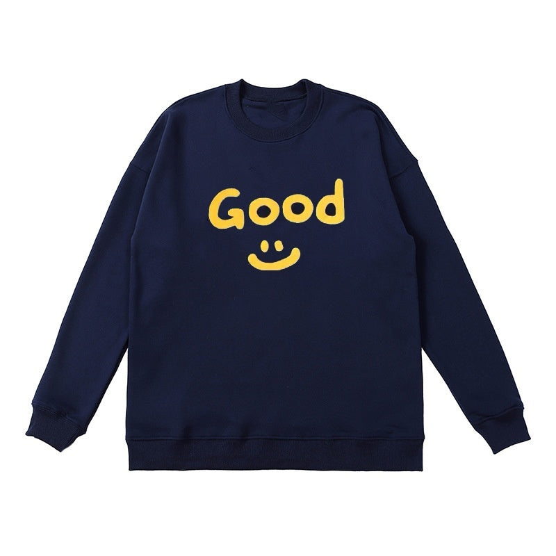 Men's Loose And Versatile Simplicity Round Neck Sweater
