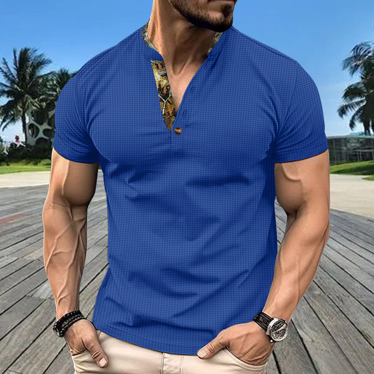 Large Size Polo Shirt Men's Casual