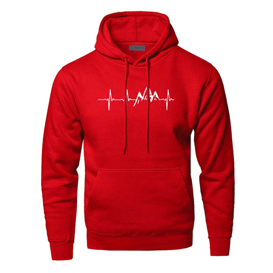 Men's Polyester Fiber Compass Hoodie