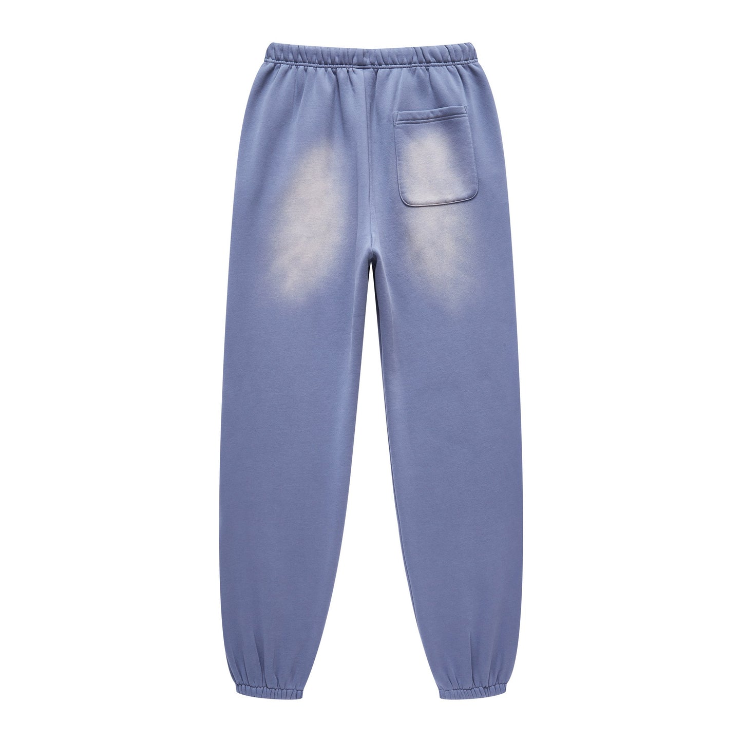 Washed Horsetail Gradient Ankle-tied Sweatpants