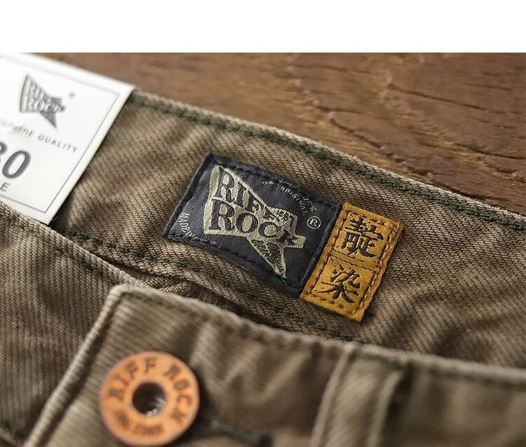 Men's American Street Washed Distressed Fashion Jeans