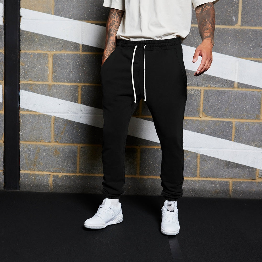 Men's Sports Solid Color Casual Trousers Outdoor
