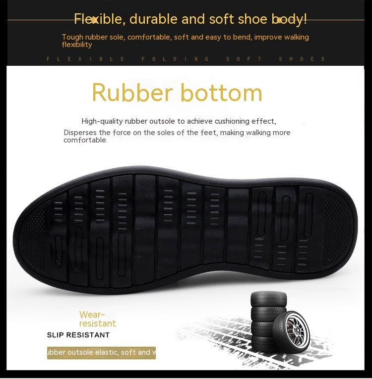 Men's Full-grain Sheepskin Casual Shoes