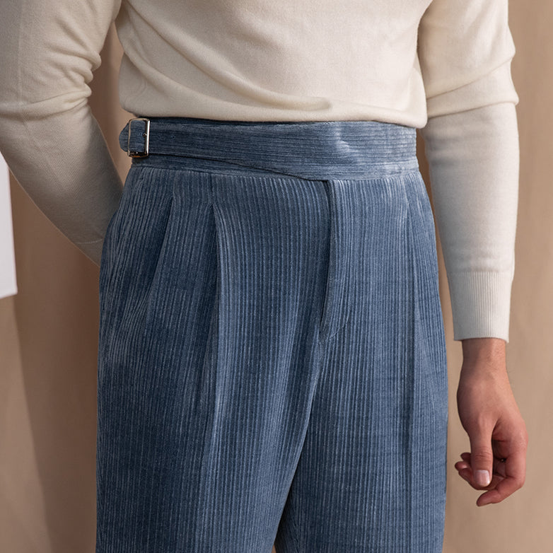 New Chenille Velvet Warm Casual Pants