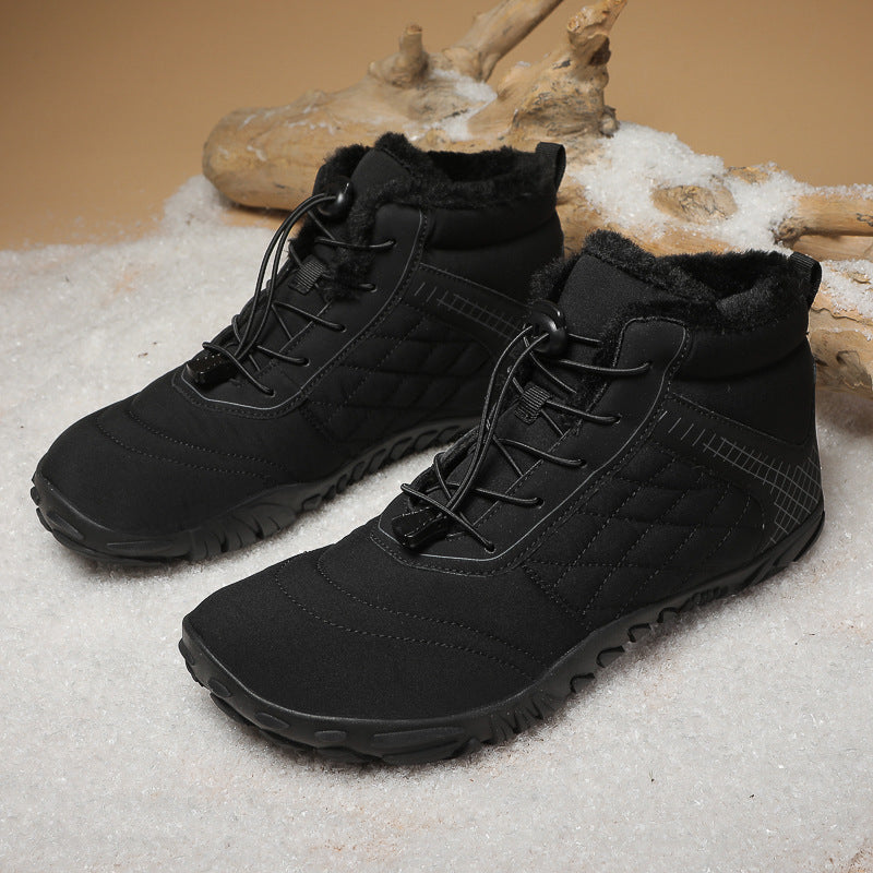 Winter Cotton Shoes Outer Velvet Thickening