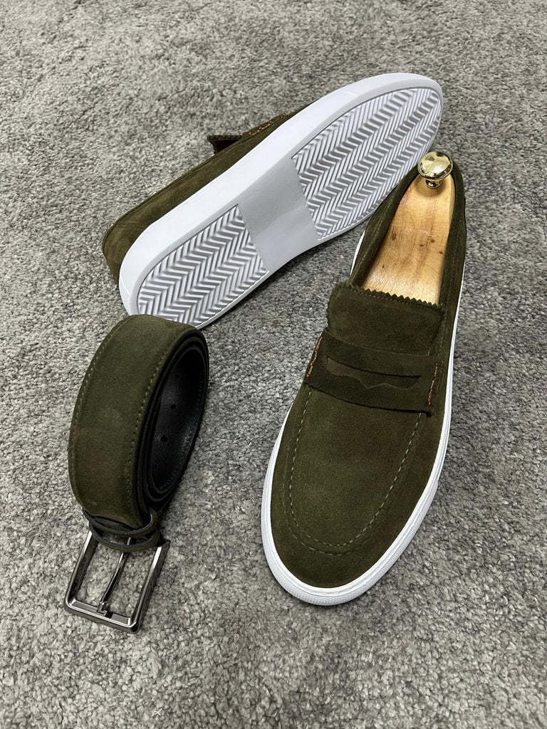 New European And American British Business Casual Slip-on Lazy Men's Loafers