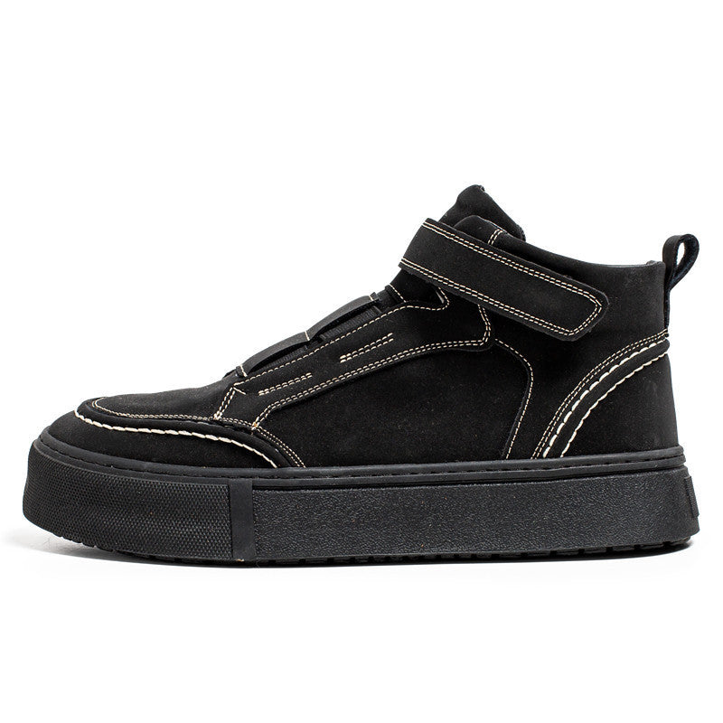 Sports Board Shoes Suede Surface Trendy Breathable Platform