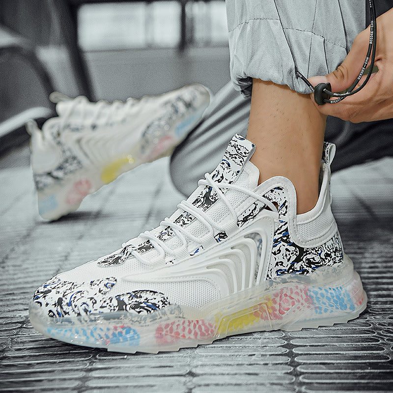 Men's Mesh Sports Hollowed Leisure Mesh Surface Shoes
