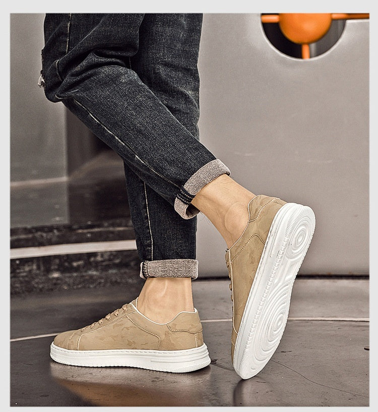 Casual Canvas Shoes Board Shoes Retro Trendy Microfiber Vamp Classic Fashion