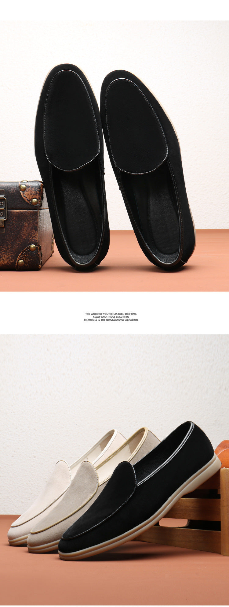 Men's Casual Soft-soled Business Flat Shoes
