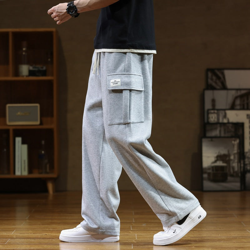 Sports Pants Men's Loose Casual Weight-catcher Tide Plus-sized Plus-sized