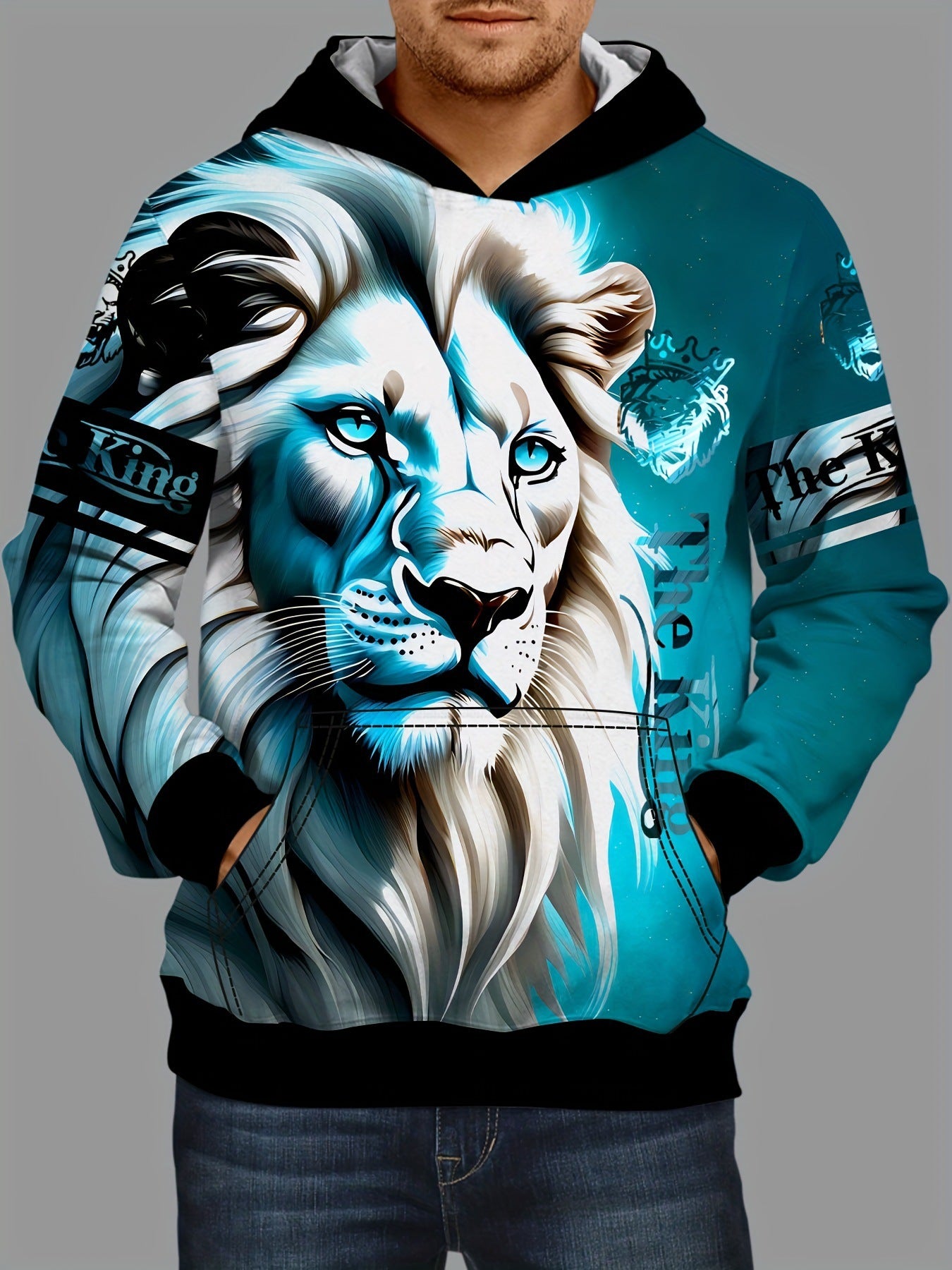 Vikings Casual 3D Printed Hooded Long Sleeve Sweatshirt