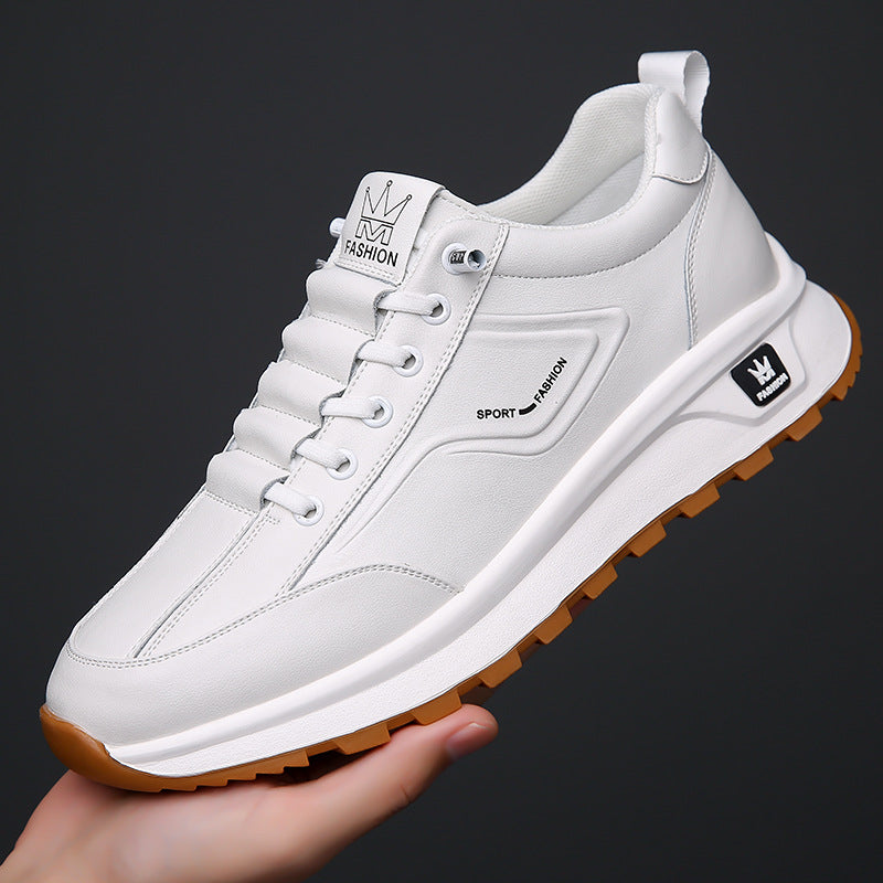 Men's Sports Casual Leather Shoes Men's Youth All-matching
