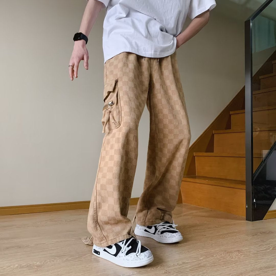 Men's Fashion Straight Casual Working Pants