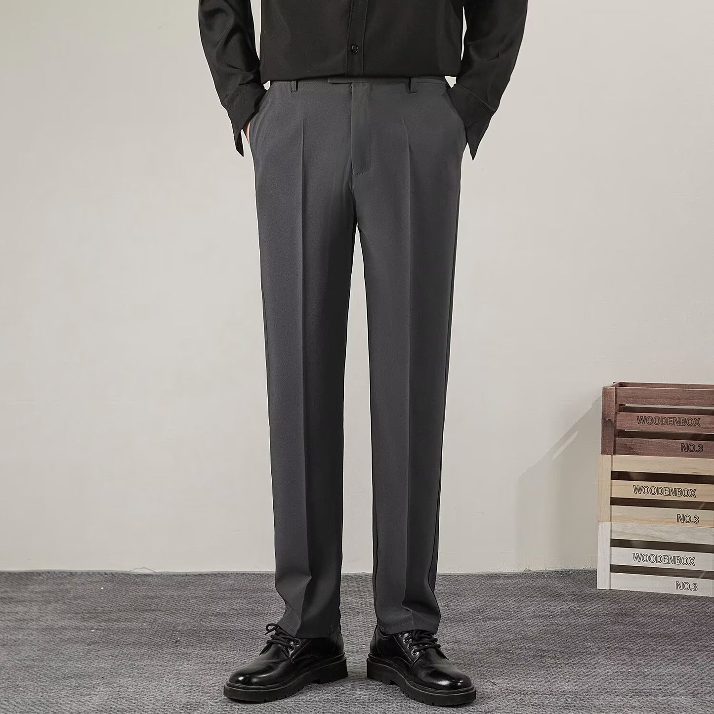 Men's Casual Suit Pants Men's Straight