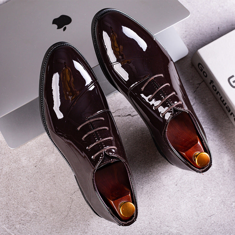 New Formal Large Men's Leather Shoes